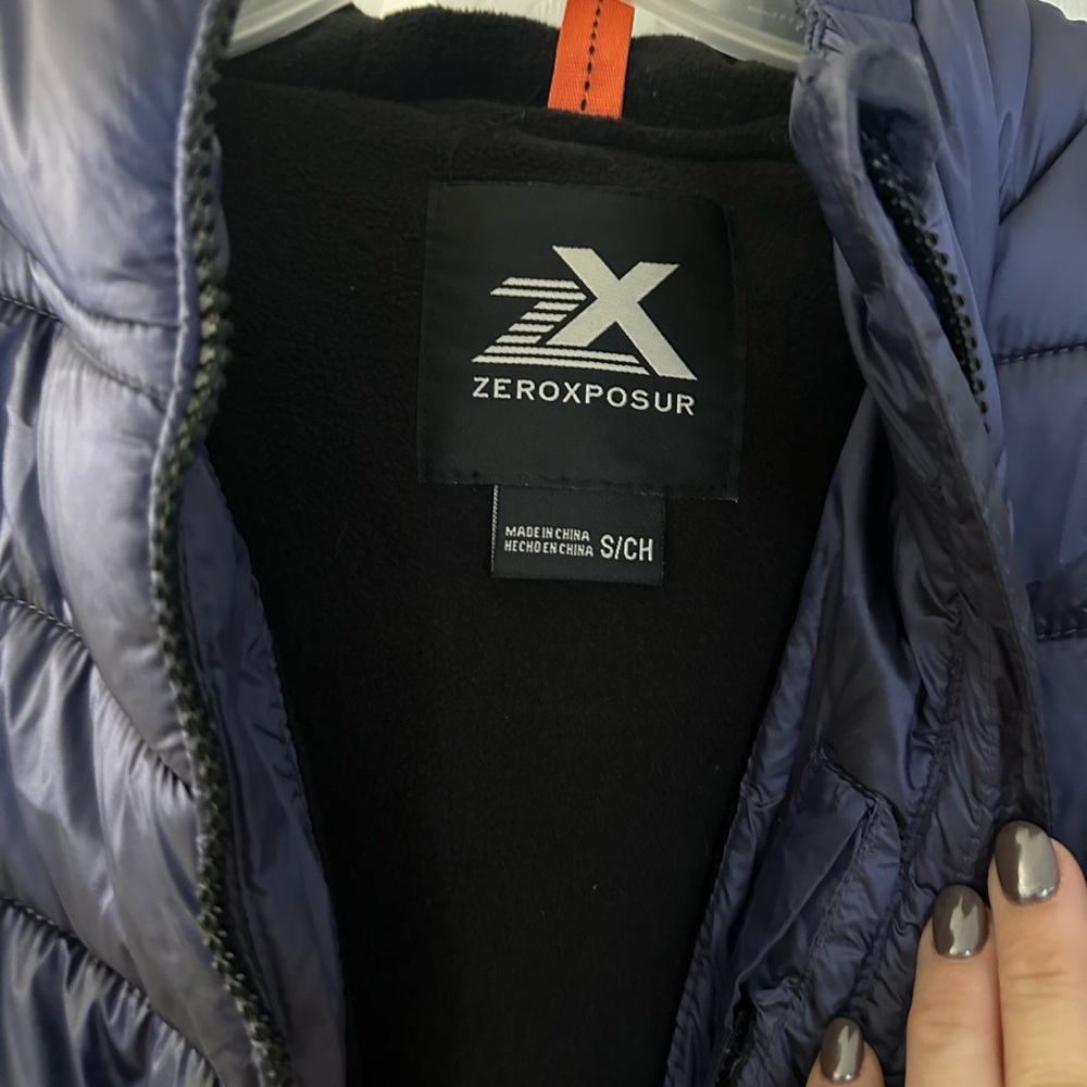 ZeroXposur Deep Purple Quilted Jacket
